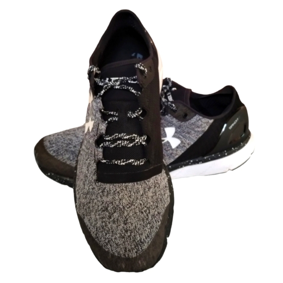 Under Armour Womens Charged Bandit 2 Gray Running Shoes Sneakers Size 12… - Picture 3 of 10